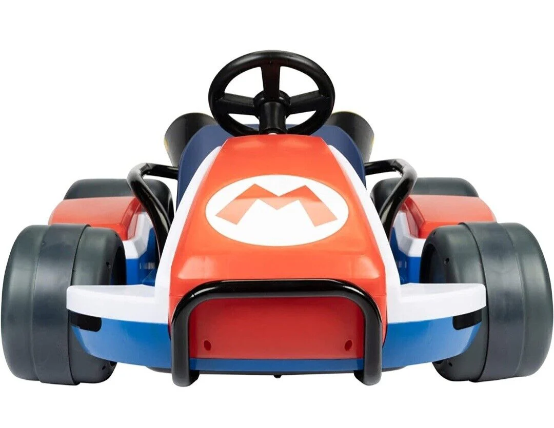 NEW Super Mario Kart 24V 3-Speed Drifting Ride-On Racer with Adjustable Seat and Sound Effects - Fast and Exciting - Image 6