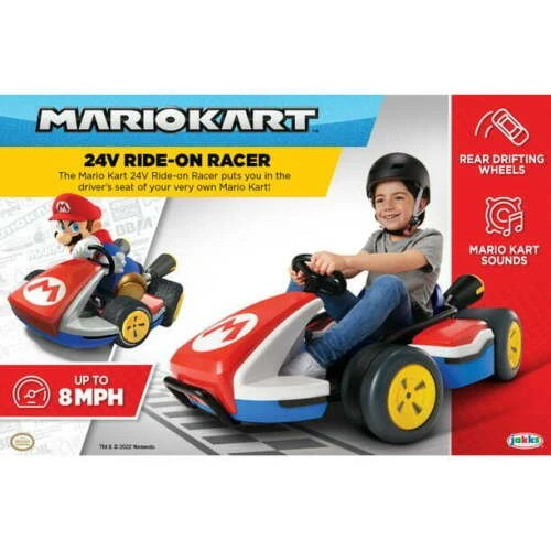 Super Mario Kart 24V Motorized Ride-On Toy
