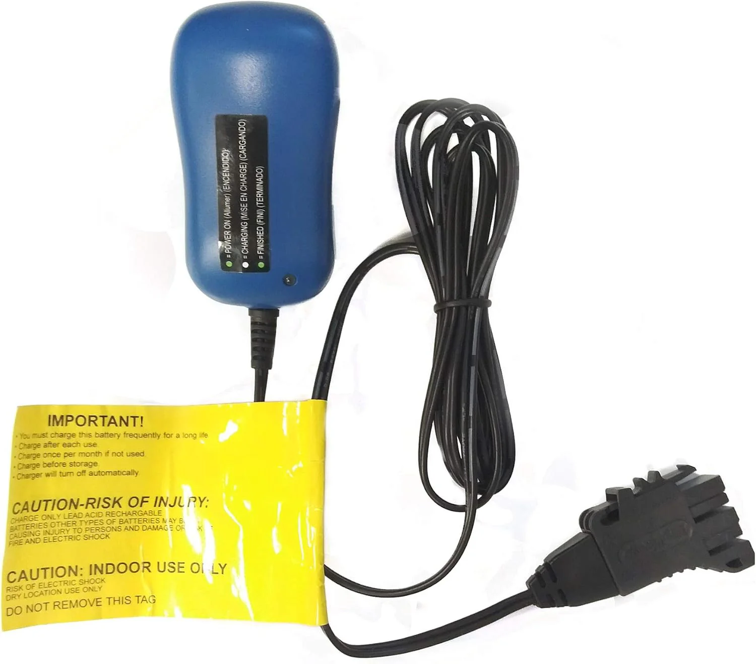 12V Rechargeable Battery and Charger Set - Image 3