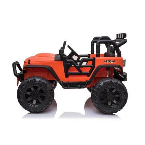 Orange Dual Control Kids Ride-on Vehicle with 40W*2 12V9AH*1 Power Supply - Image 5