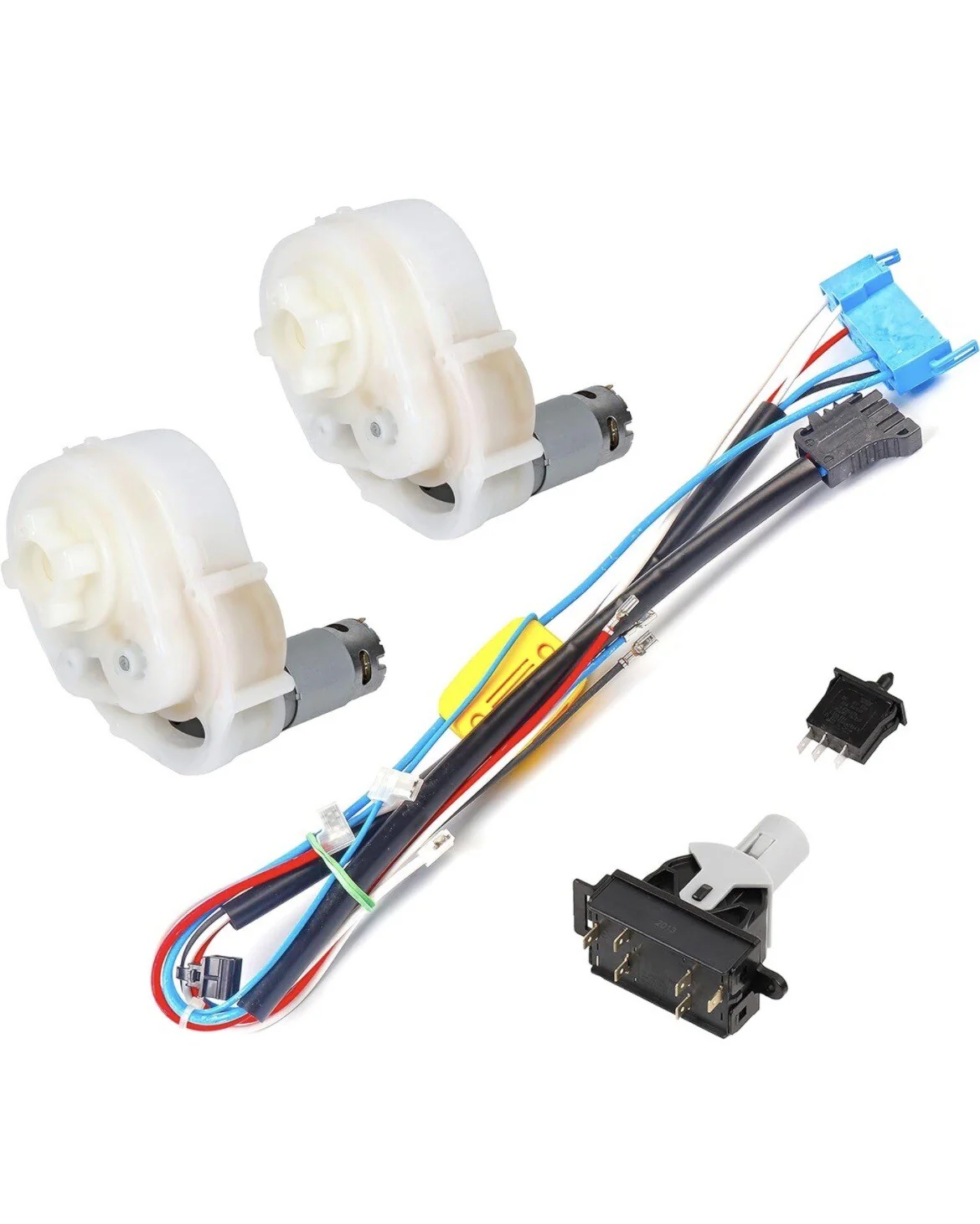 Overhaul Kit with Wiring Harness, Gear Shifter, Foot Switch, Motor, and Gearbox
