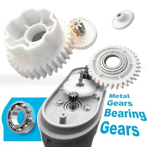 24Volt RS775 High-Speed Motor Gearbox Set for Power Wheels Upgrade, 2-Pack - Image 2