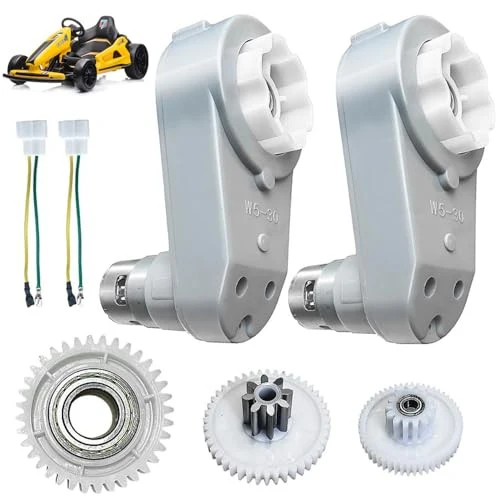 24Volt RS775 High-Speed Motor Gearbox Set for Power Wheels Upgrade, 2-Pack - Image 6