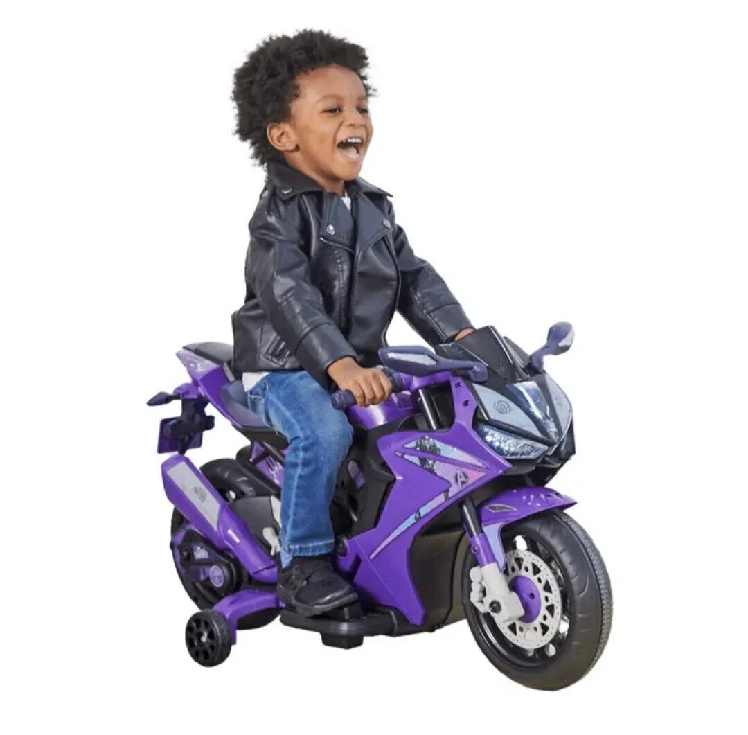 Panther Power Motorcycle Ride-On for Kids Ages 3+ Up to 65lbs - Image 2