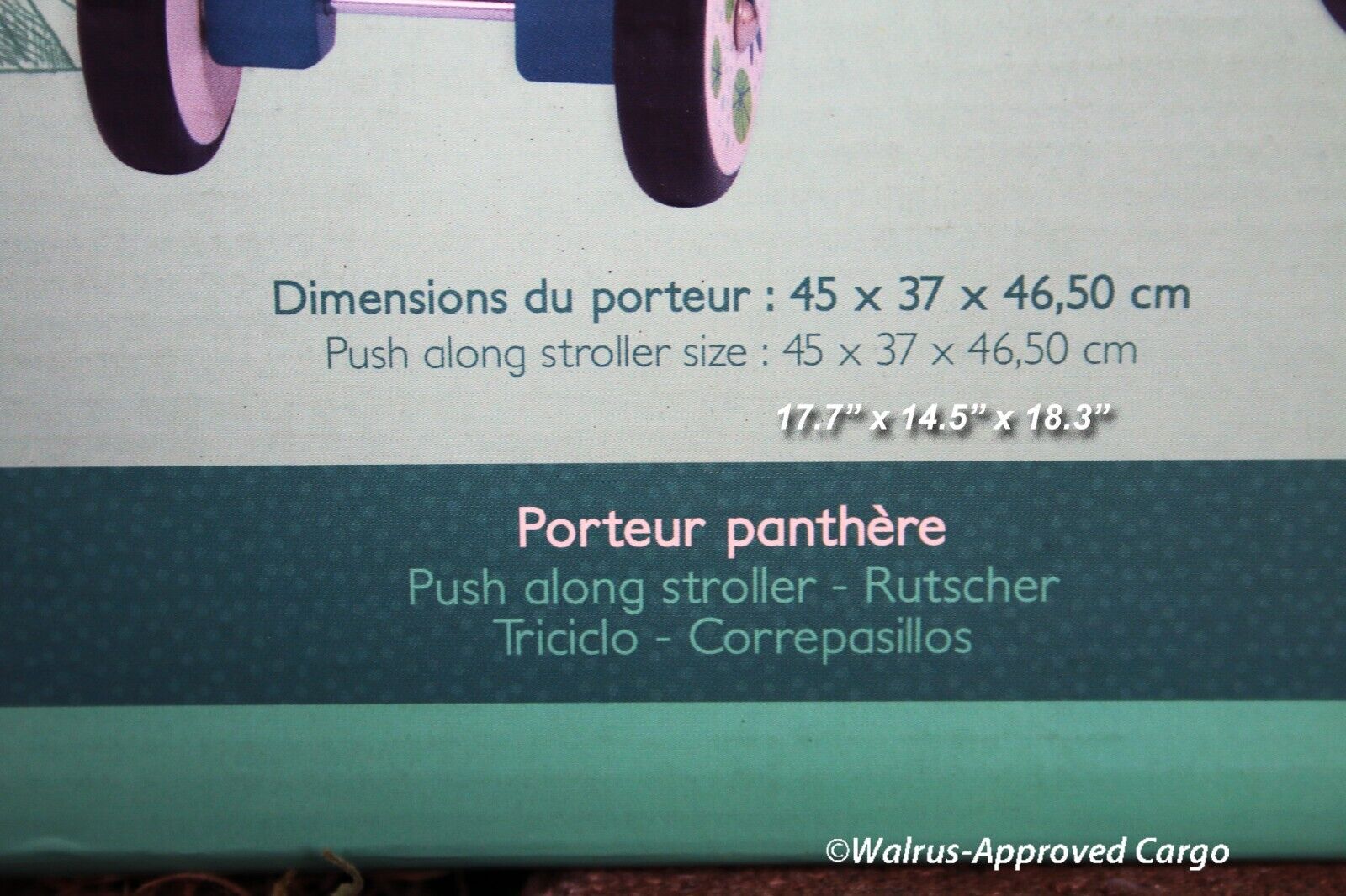 Panther Ride-On Toy - Perfect for Combining Fun and Motor Skills Development - Brand New in Box! - Image 3