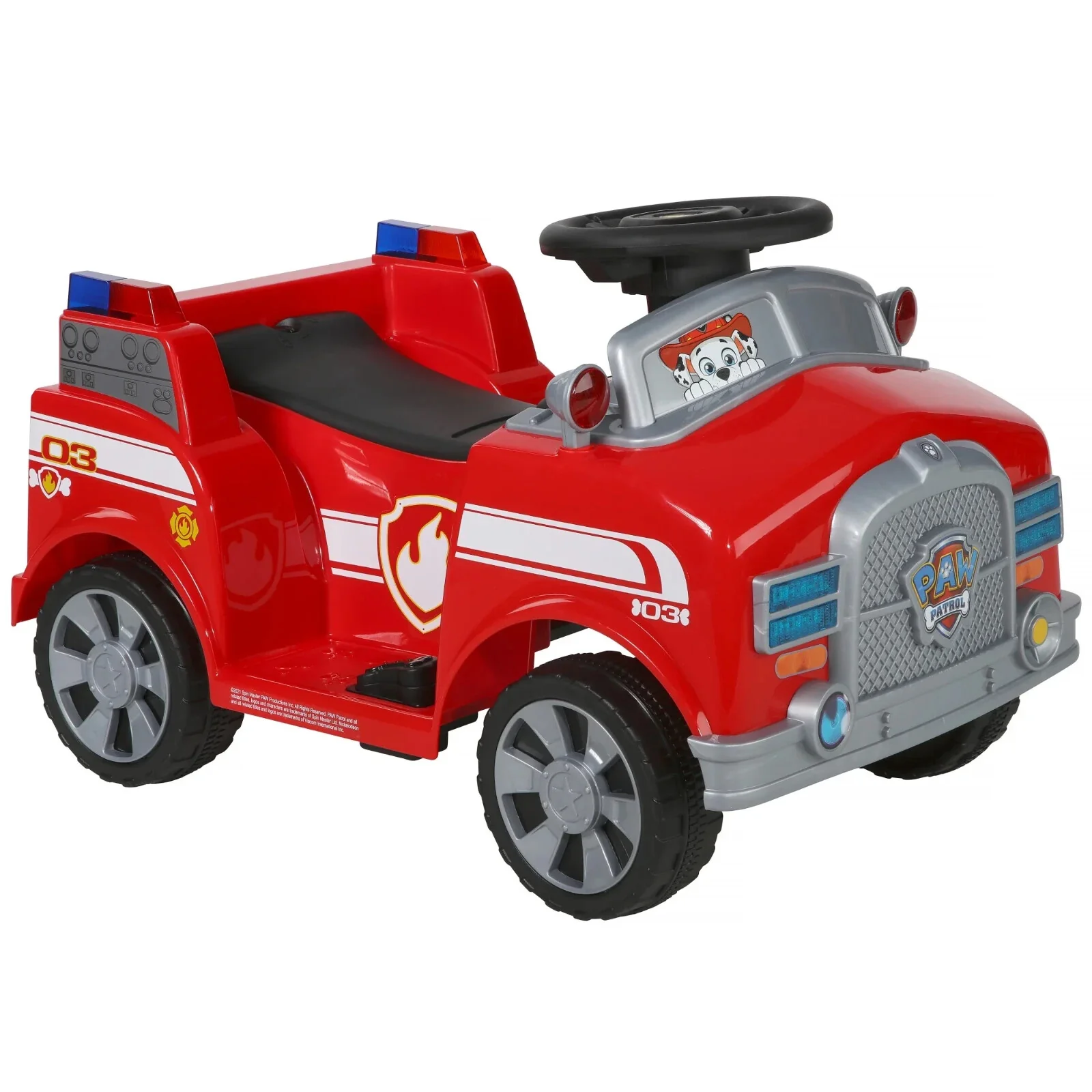 Battery-Powered 6V Electric Quad with Marshall Graphics for Ages 2+ - Image 2