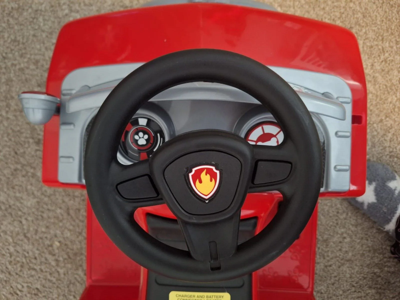 Kids 6V Ride-On Quad Car Toy with Paw Patrol Design - Image 9