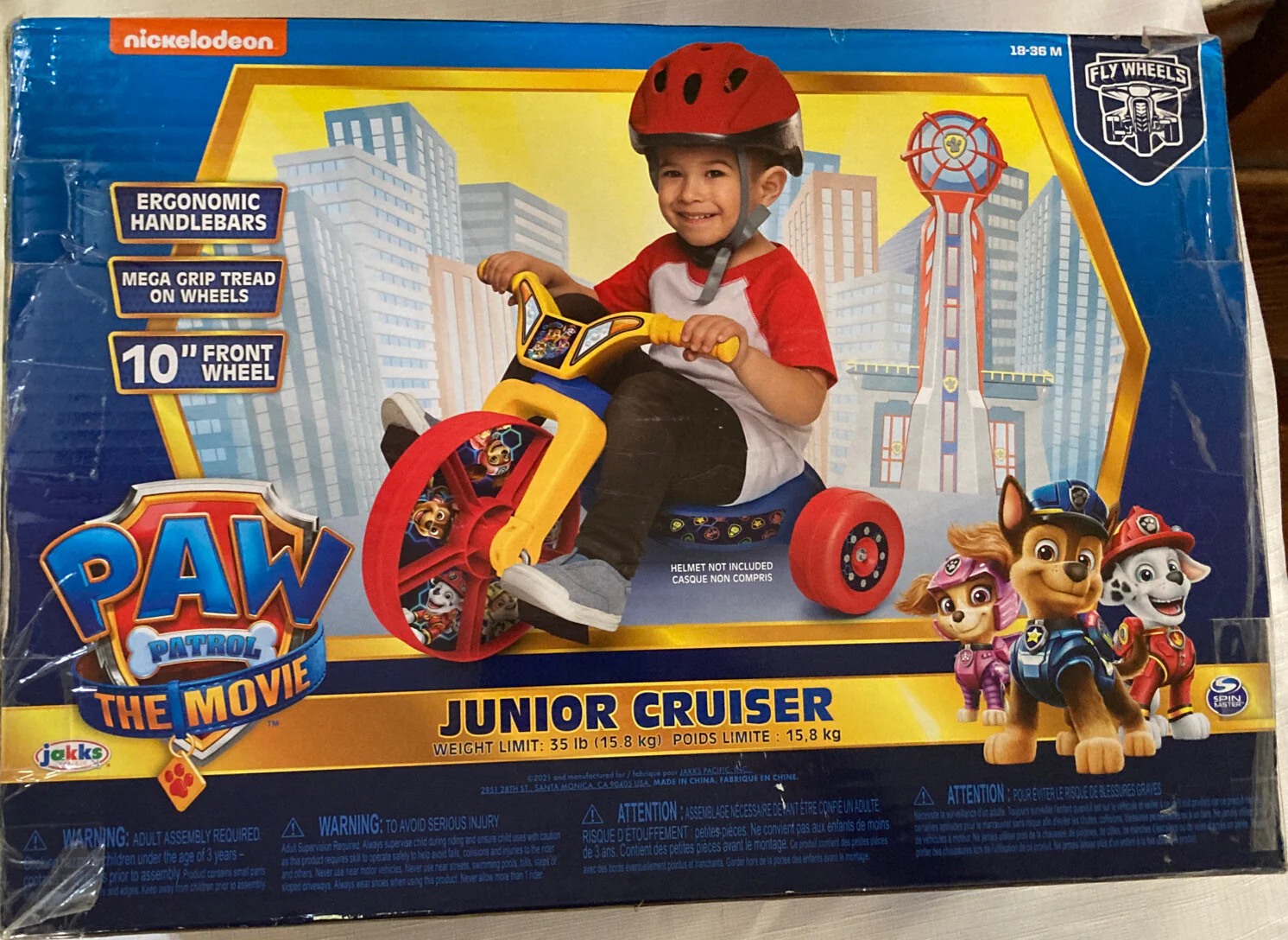 Junior Cruiser Fly Wheels Tricycle for Toddlers 18-36 Months - Image 2