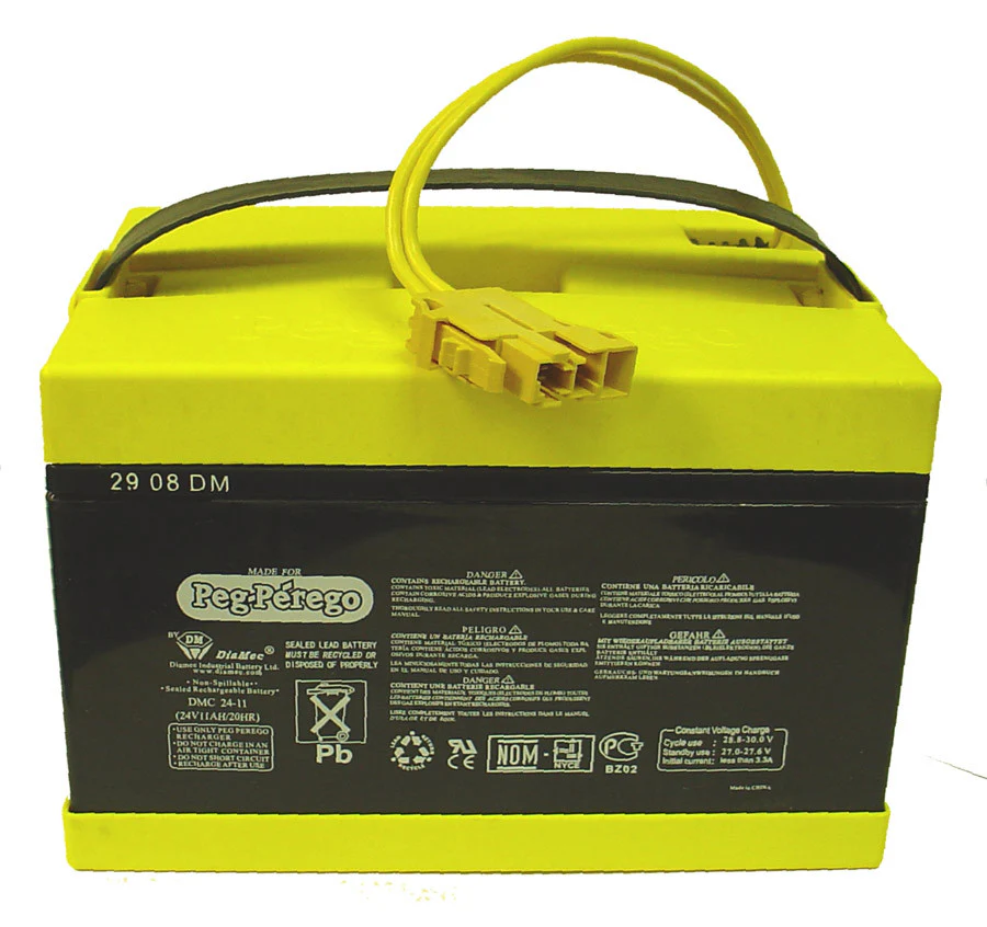 24 Volt Rechargeable Battery Pack for Kids Ride-On Vehicles Model IAKB0020