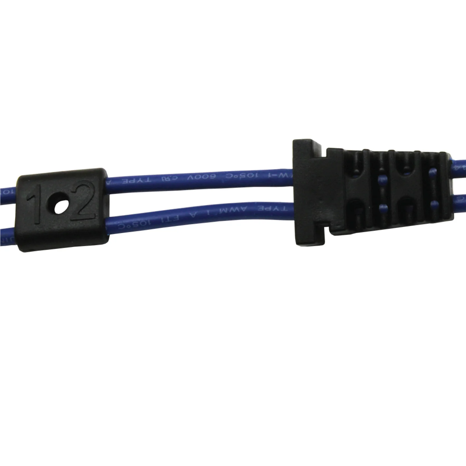 12 Volt Blue Battery Connector with Fuse for Gaucho Gator Sportsman Vehicles - Image 5
