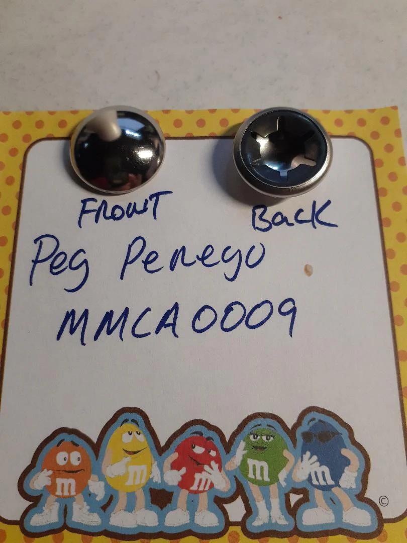 Genuine Peg Perego 9 mm Replacement Cap and Body Assembly - Image 2