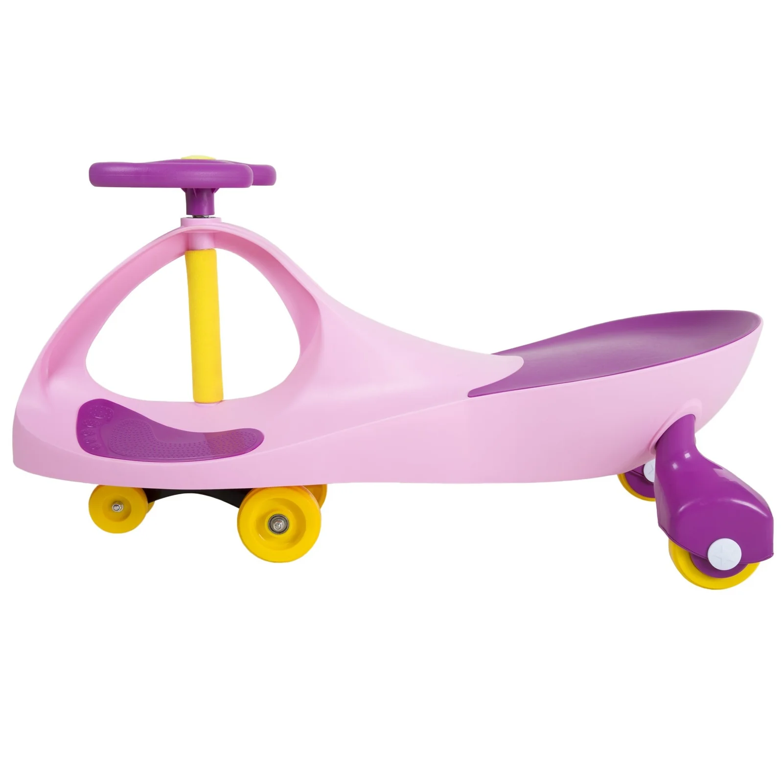 Pink and Purple Wiggle Ride-On Car Toy for Kids to Develop Motor Skills - Image 4