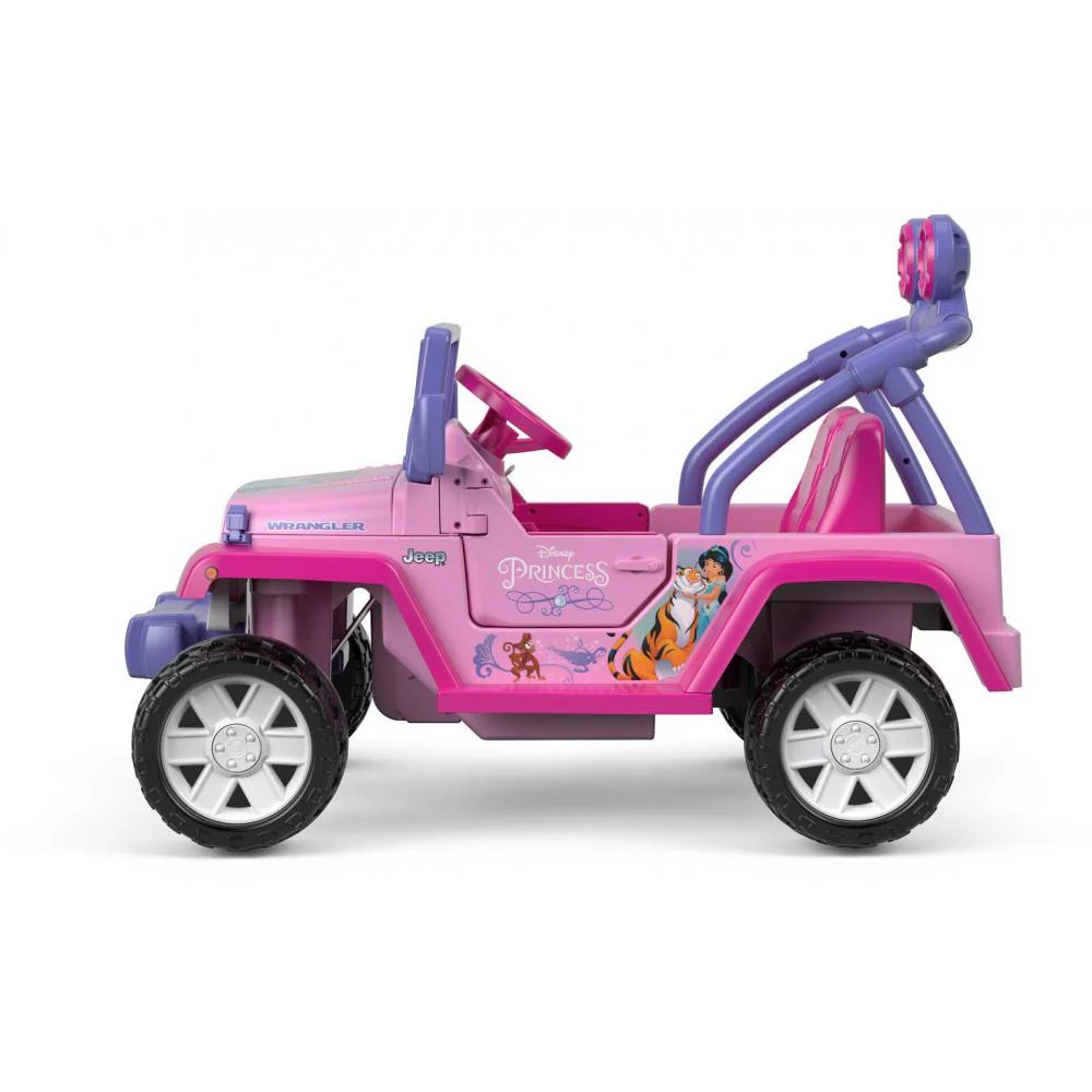 Pink Princess Electric Car Toy Truck SUV Ride On for Kids with Sound Effects - Ideal for Girls - Image 3