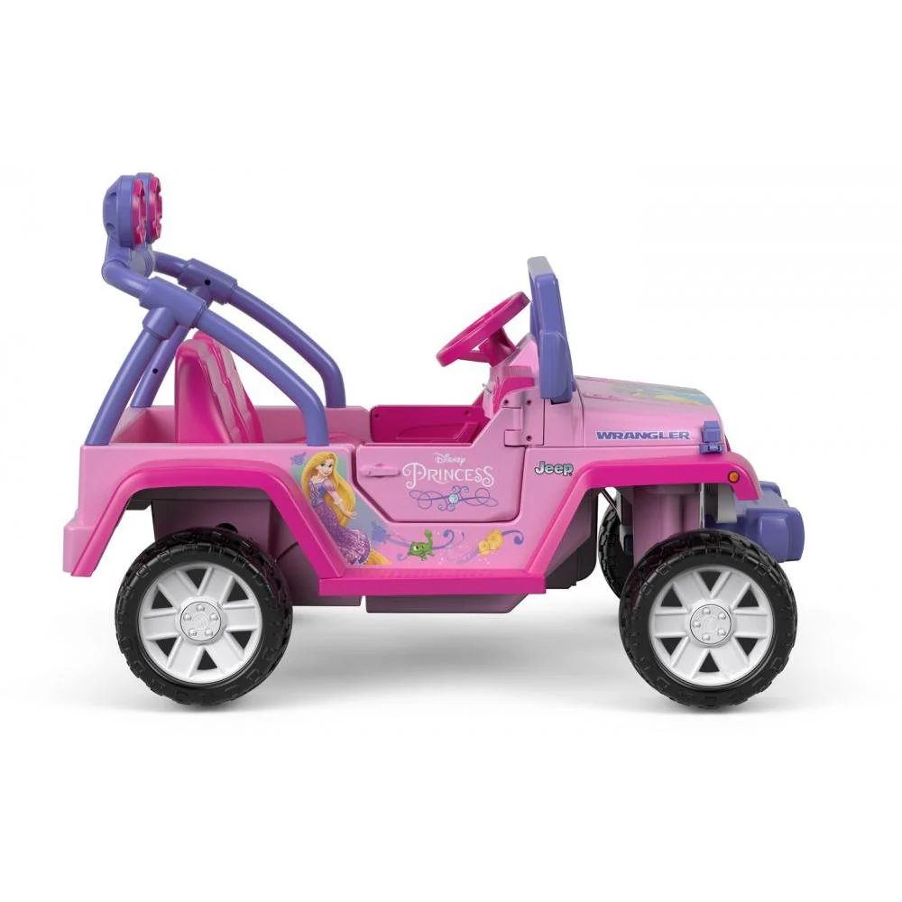Pink Princess Electric Car Toy Truck SUV Ride On for Kids with Sound Effects - Ideal for Girls - Image 8