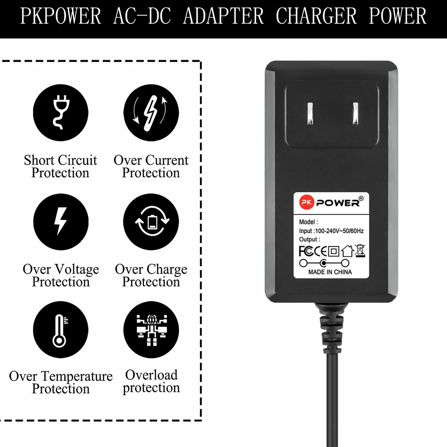 6V DC AC Adapter for Ride-On Toys KT1210 and KT1210WM Models - Image 3