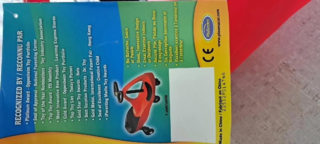 Ride-On PlasmaCar Toy for Kids with Easy Steering and Active Play - Image 3