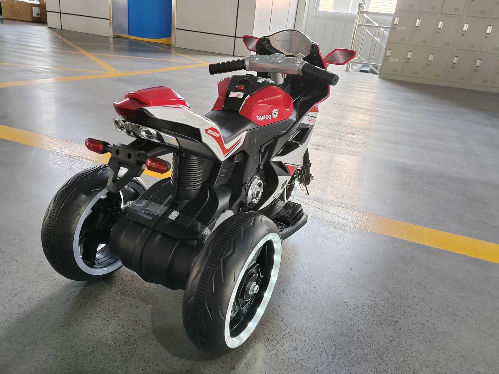 6V Red Plastic Electric Motorcycle for Kids Toy Car - Image 10
