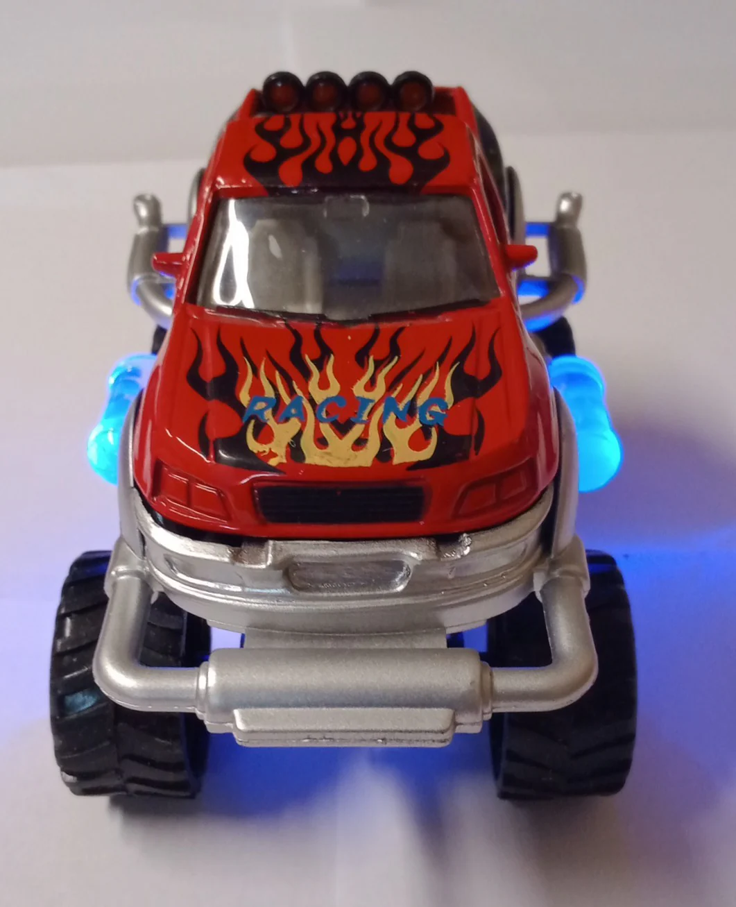 Red Push-Back Monster Truck by Playmaker Toys - Image 3