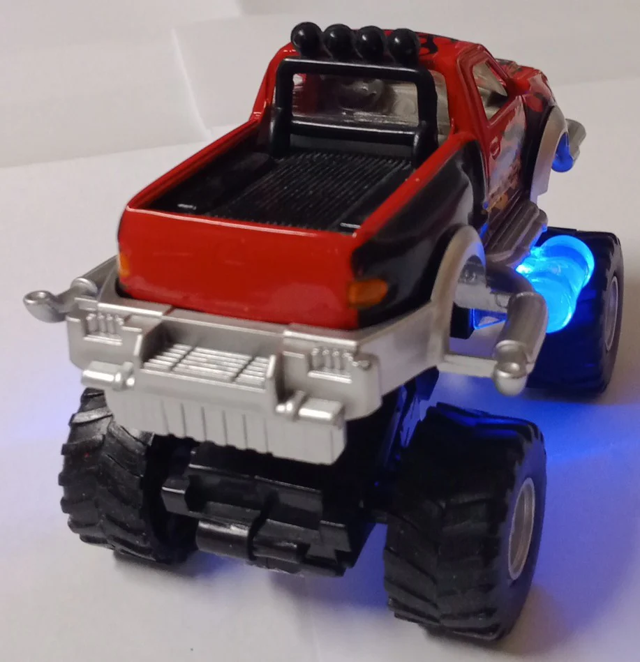 Red Push-Back Monster Truck by Playmaker Toys - Image 4