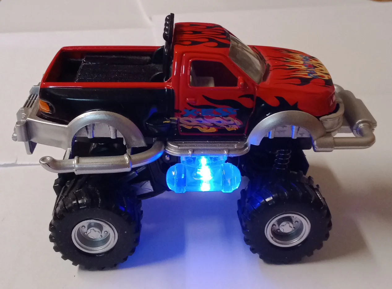Red Push-Back Monster Truck by Playmaker Toys - Image 8
