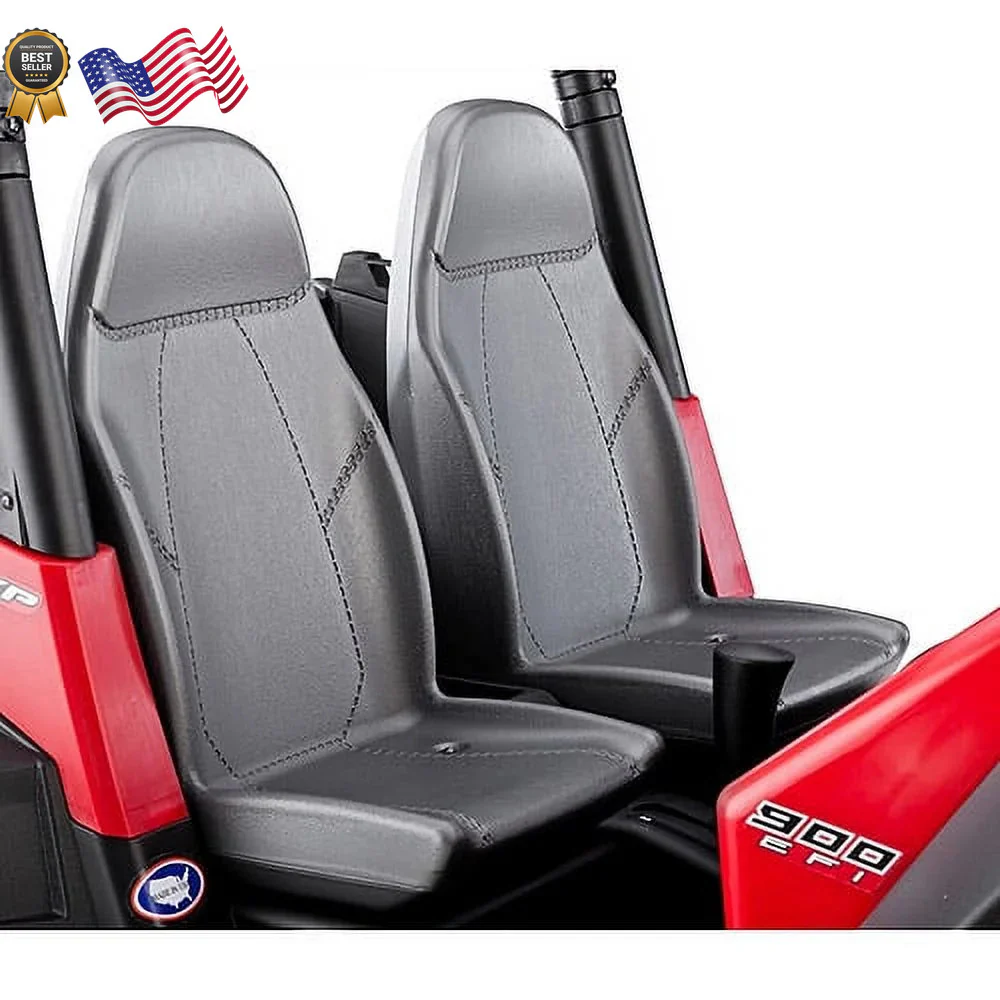 12-Volt Battery-Powered Red Ride-On Polaris Ranger RZR 900 Toy Vehicle - Image 6