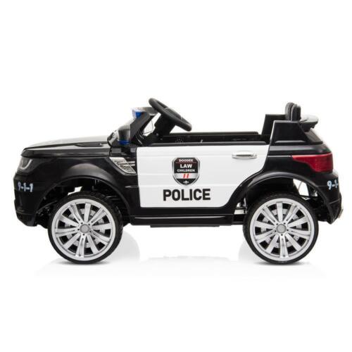 Police SUV 12V Electric Ride-On Car with Remote Control, LED Lights, and Music for Kids - Image 3