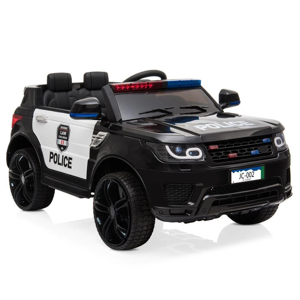 Police SUV Truck Ride-On Toy for Kids with 12V Battery and Remote Control - Image 9