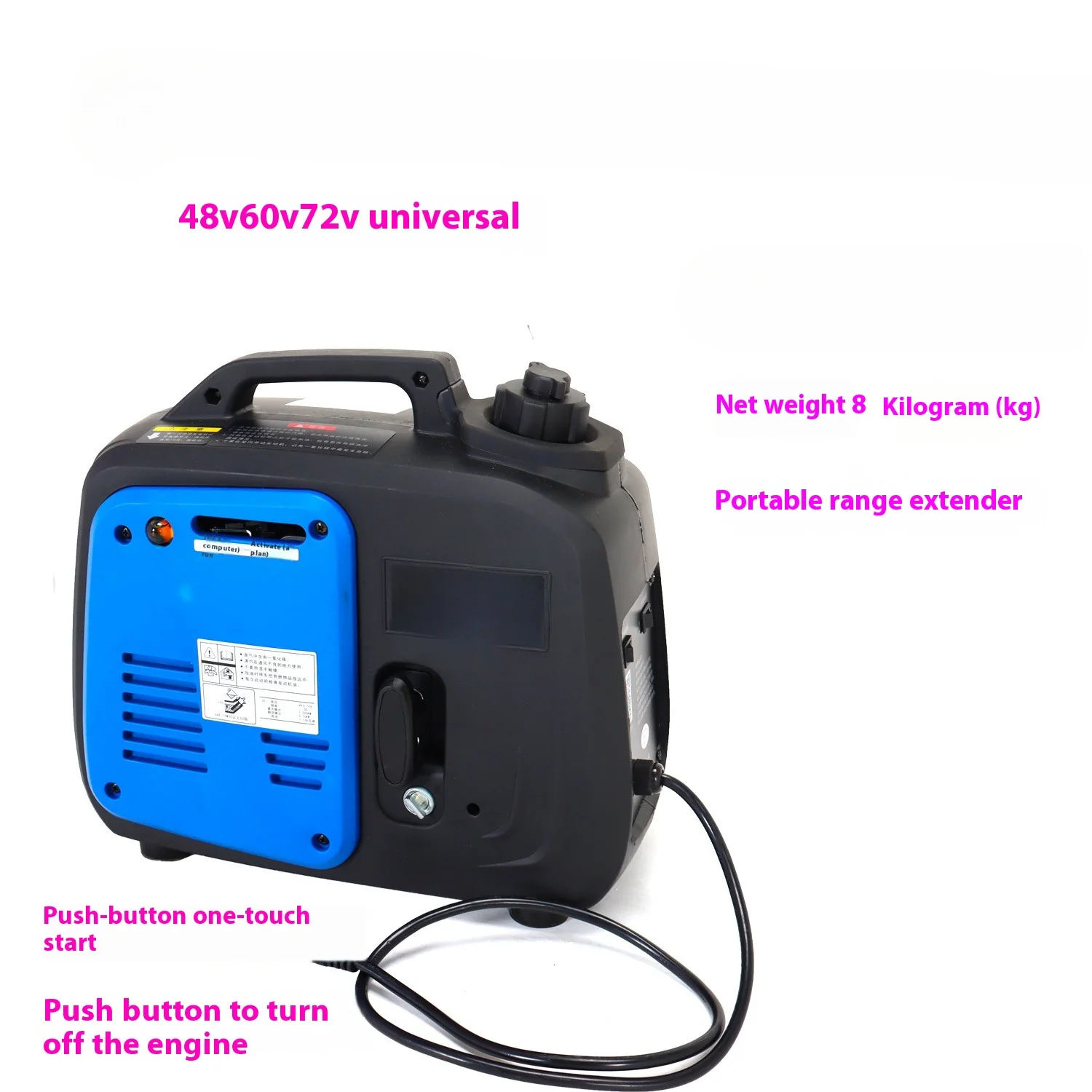 Portable Range Extender DC Generator Equipment with No-Installation Design - Image 16