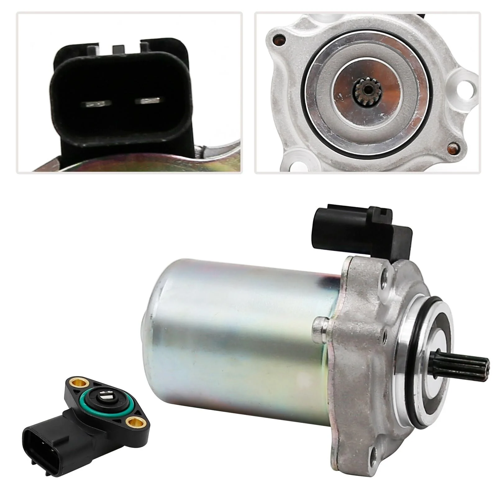 Power Shift Control Motor with Angle Sensor Replacement for Honda TRX420FA 2009 - Image 4