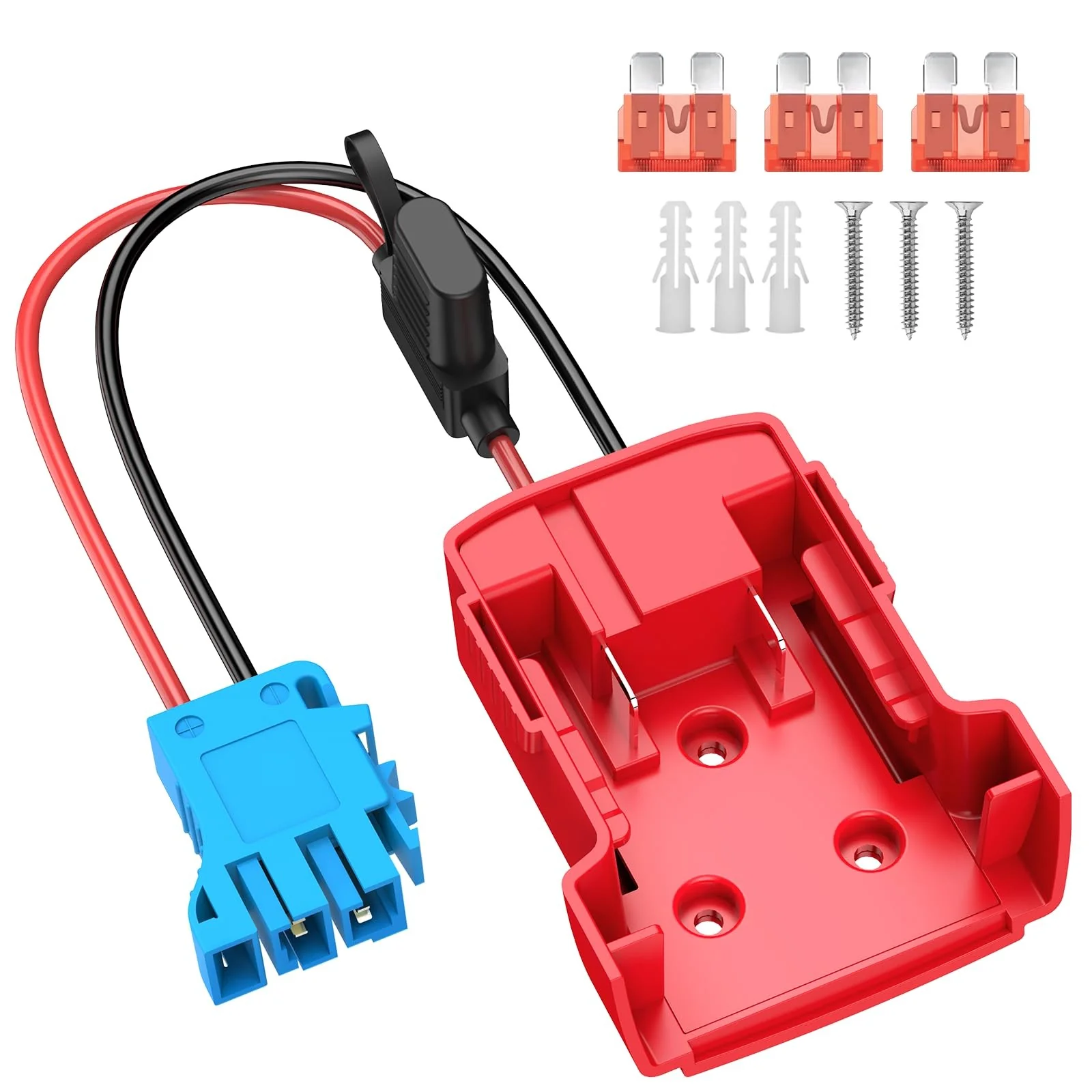 Power Wheel Adapter with Wire Harness Compatible with Milwaukee Battery - Image 8
