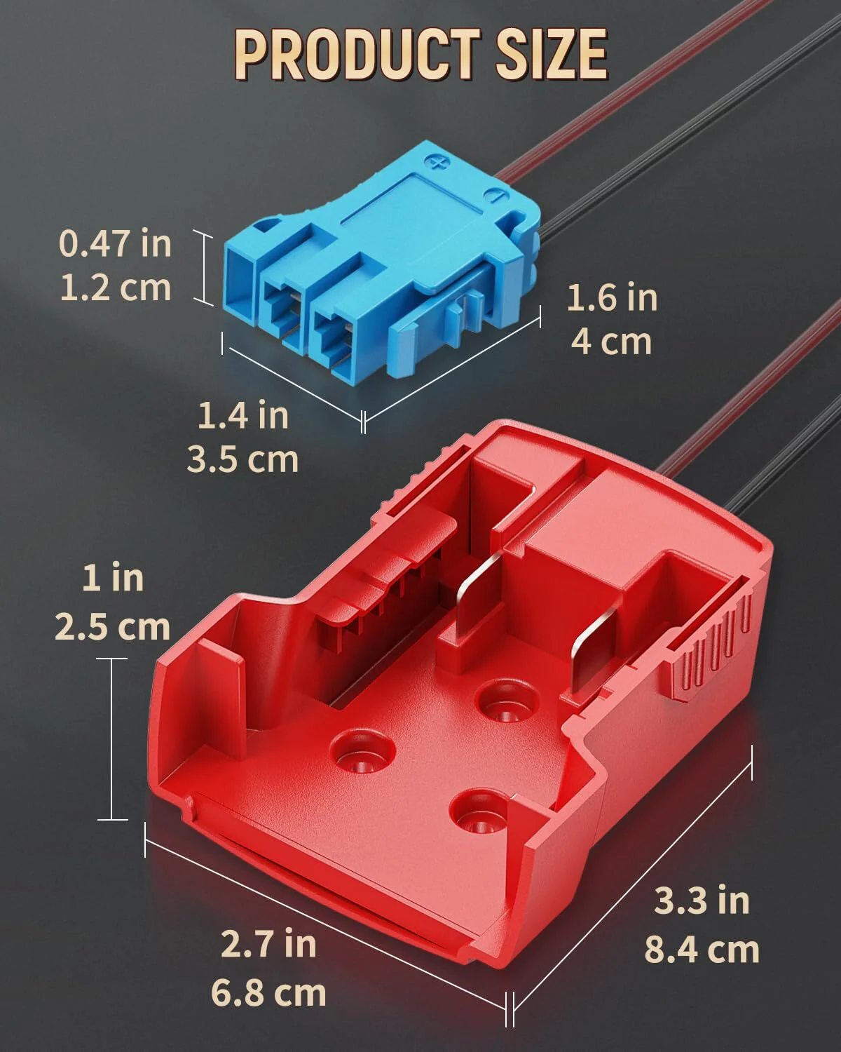 Milwaukee M18 Battery Adapter for Peg Perego and Power Wheels Ride-On Vehicles - Image 3