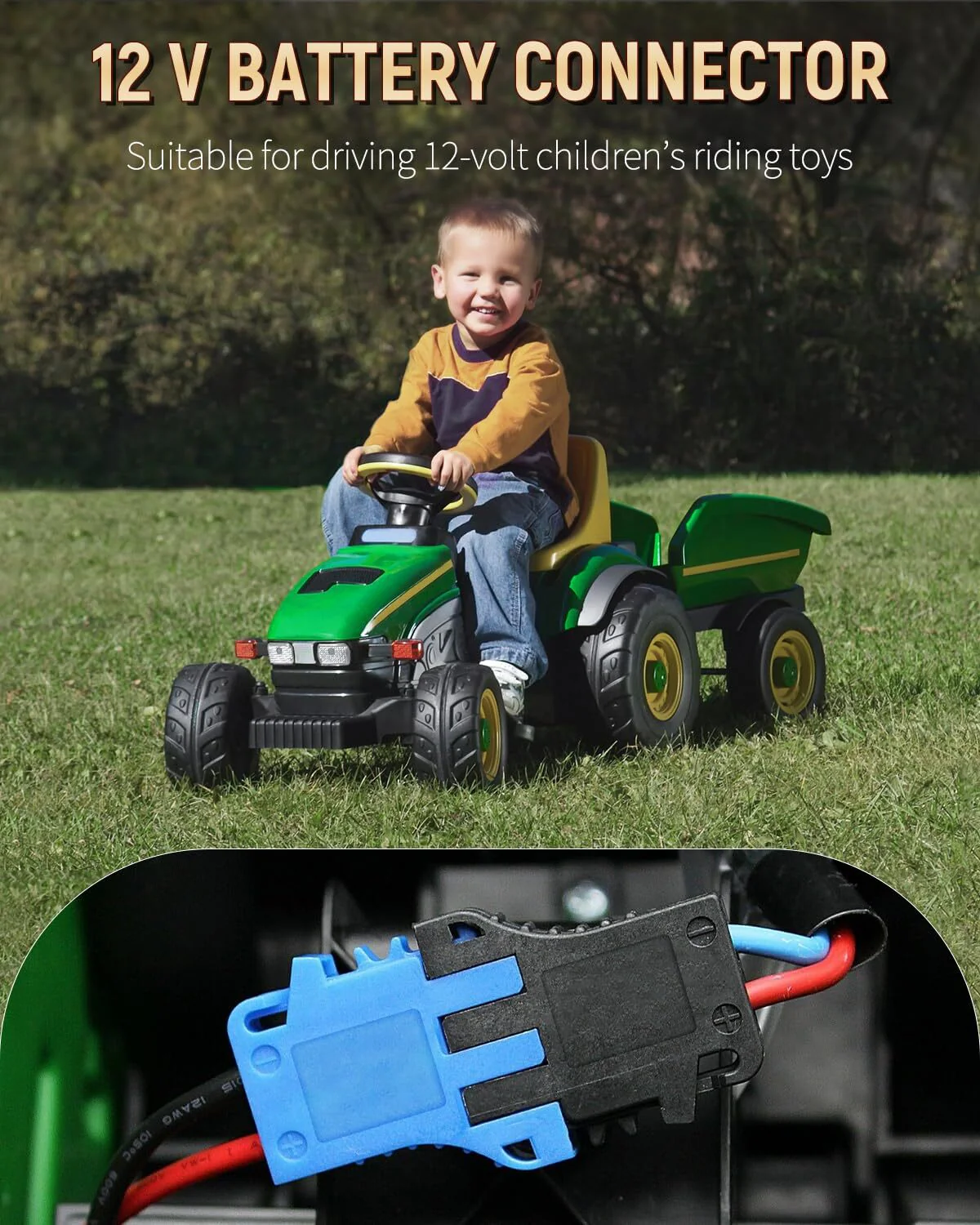 Milwaukee M18 Battery Adapter for Peg Perego and Power Wheels Ride-On Vehicles - Image 7