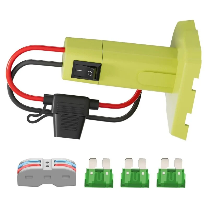 Power Wheel Battery Adapter for 7.2-20V Li Battery Converters with Wire - Image 5
