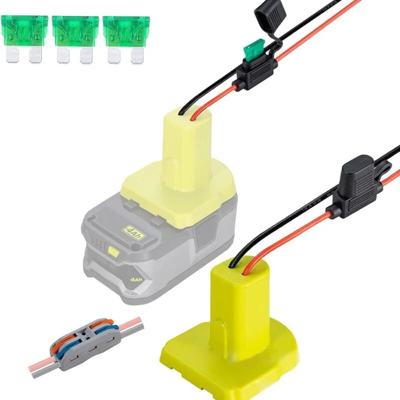 Power Wheel Battery Adapter for 7.2-20V Li Battery Converters with Wire - Image 8