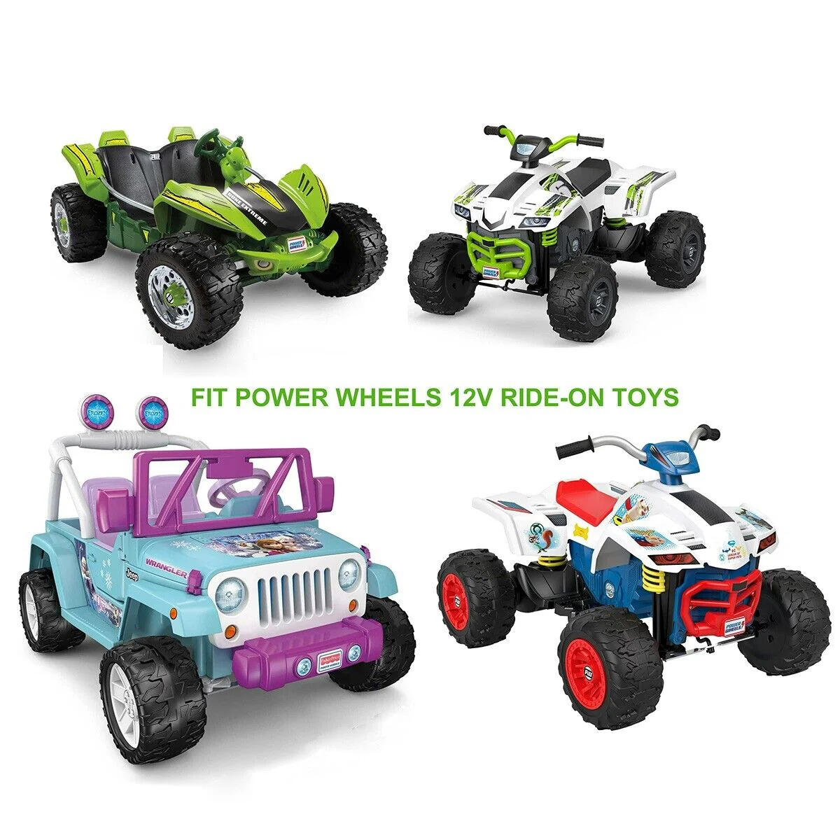 Power Wheels 12V 15Ah High Capacity Battery for Dune Racer, Jeep, ATV, and Ford Models - Image 2