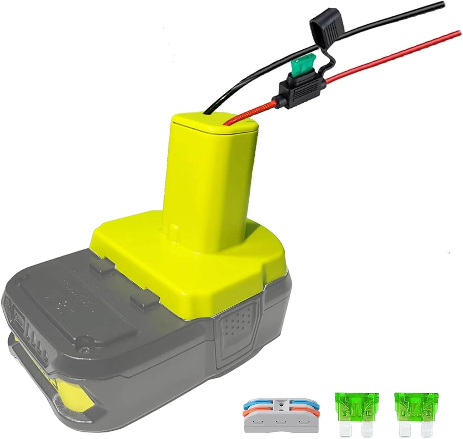 18V Battery Conversion Kit with Replaceable Fuse for Power Wheels Safe and Reliable - Image 2