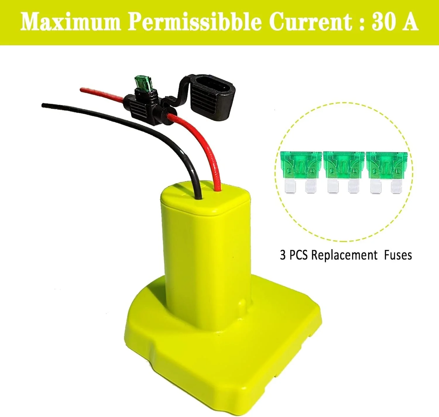 18V Battery Conversion Kit with Replaceable Fuse for Power Wheels Safe and Reliable - Image 7