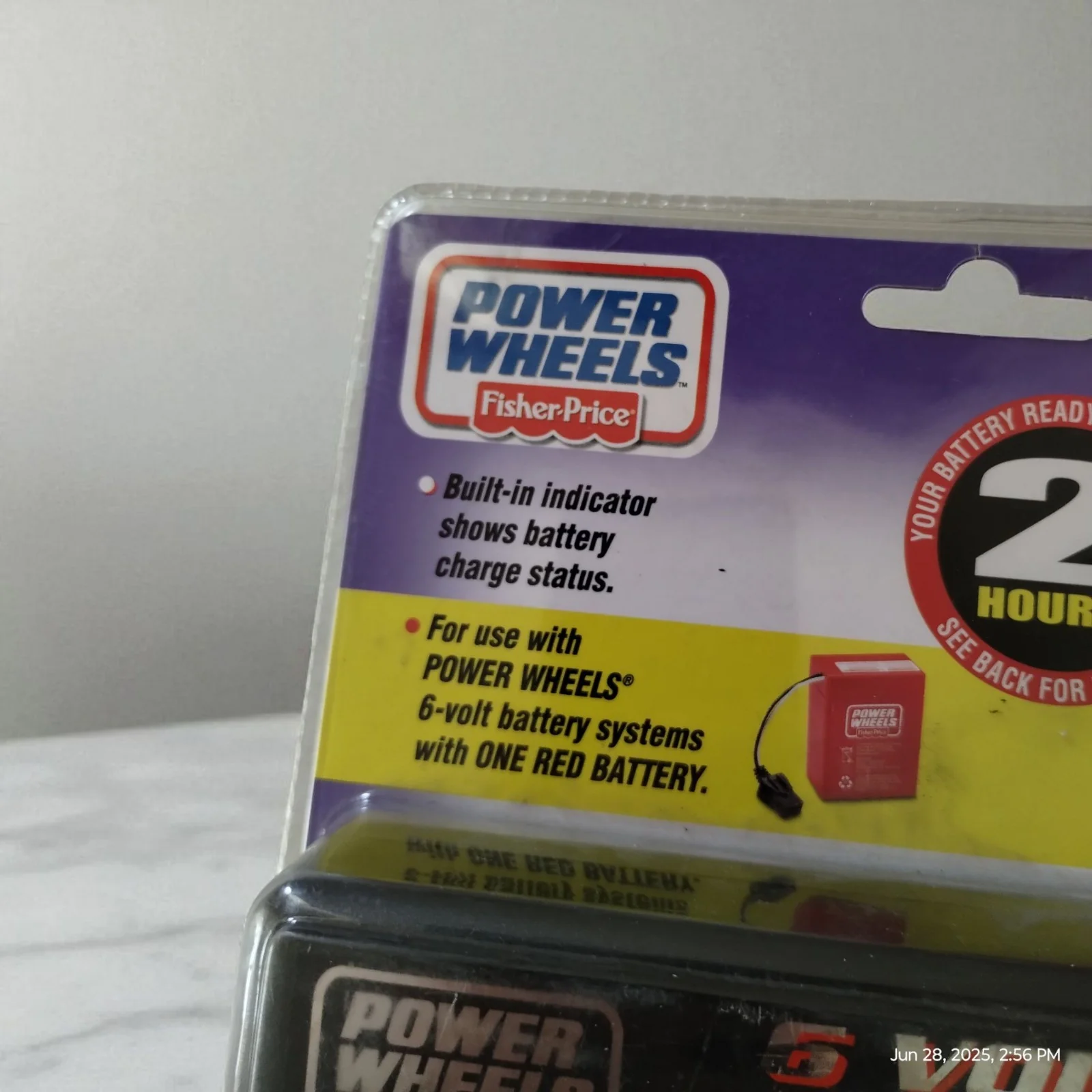 Power Wheels 6V Red Battery Charger Genuine Factory Sealed - Image 3