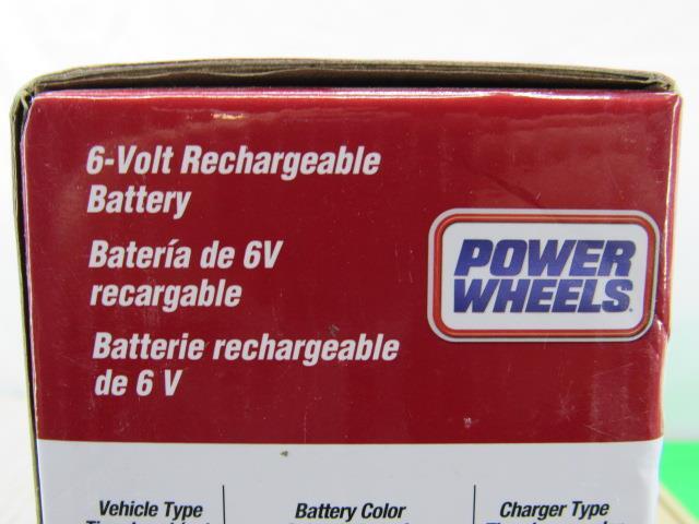6-Volt Rechargeable Replacement Battery for Power Wheels 2028LC 2019