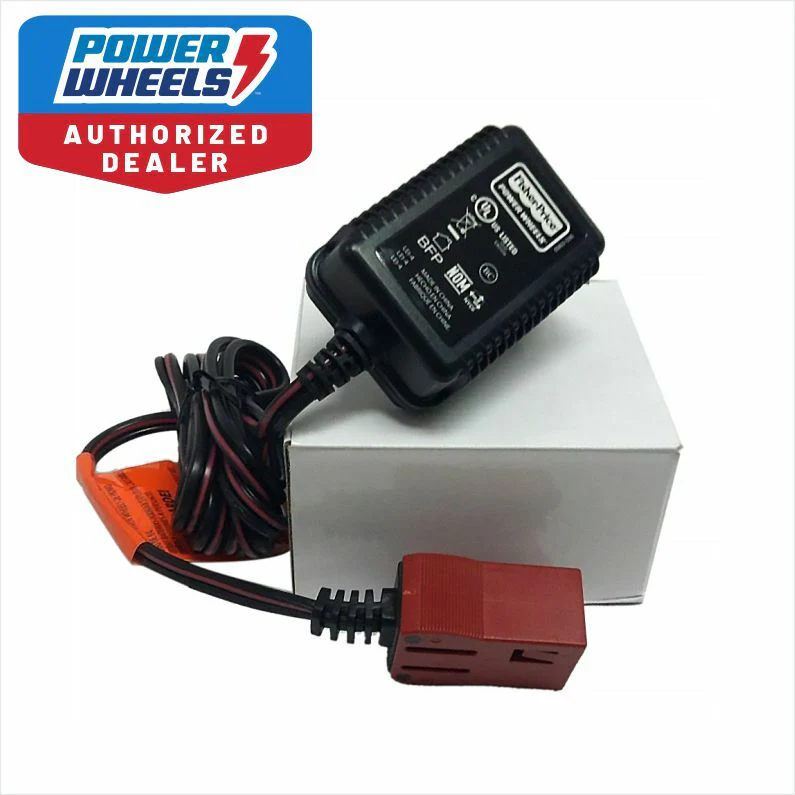 6V 1200mA Red Power Wheels Battery Charger Genuine Model 00801-1481