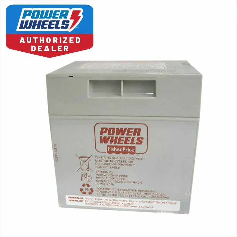 Genuine 12V Replacement Battery for Power Wheels Chevy Silverado Truck - Image 6