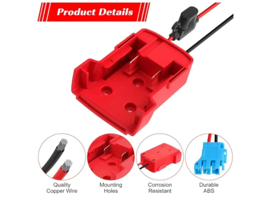 Power Wheels Battery Adapter for Milwaukee M18 18V Conversion Kit - Image 6
