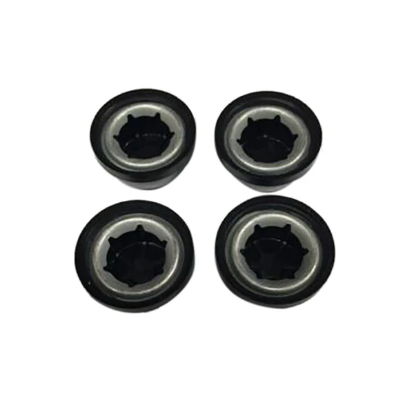 Power Wheels Barbie Princess Mustang 4-Pack 0.437 Cap Pieces Black Genuine - Image 2