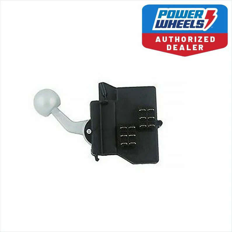 Power Wheels BFY96 Fisher Price Barbie Corvette Shifter Assembly Genuine Black - Image 4
