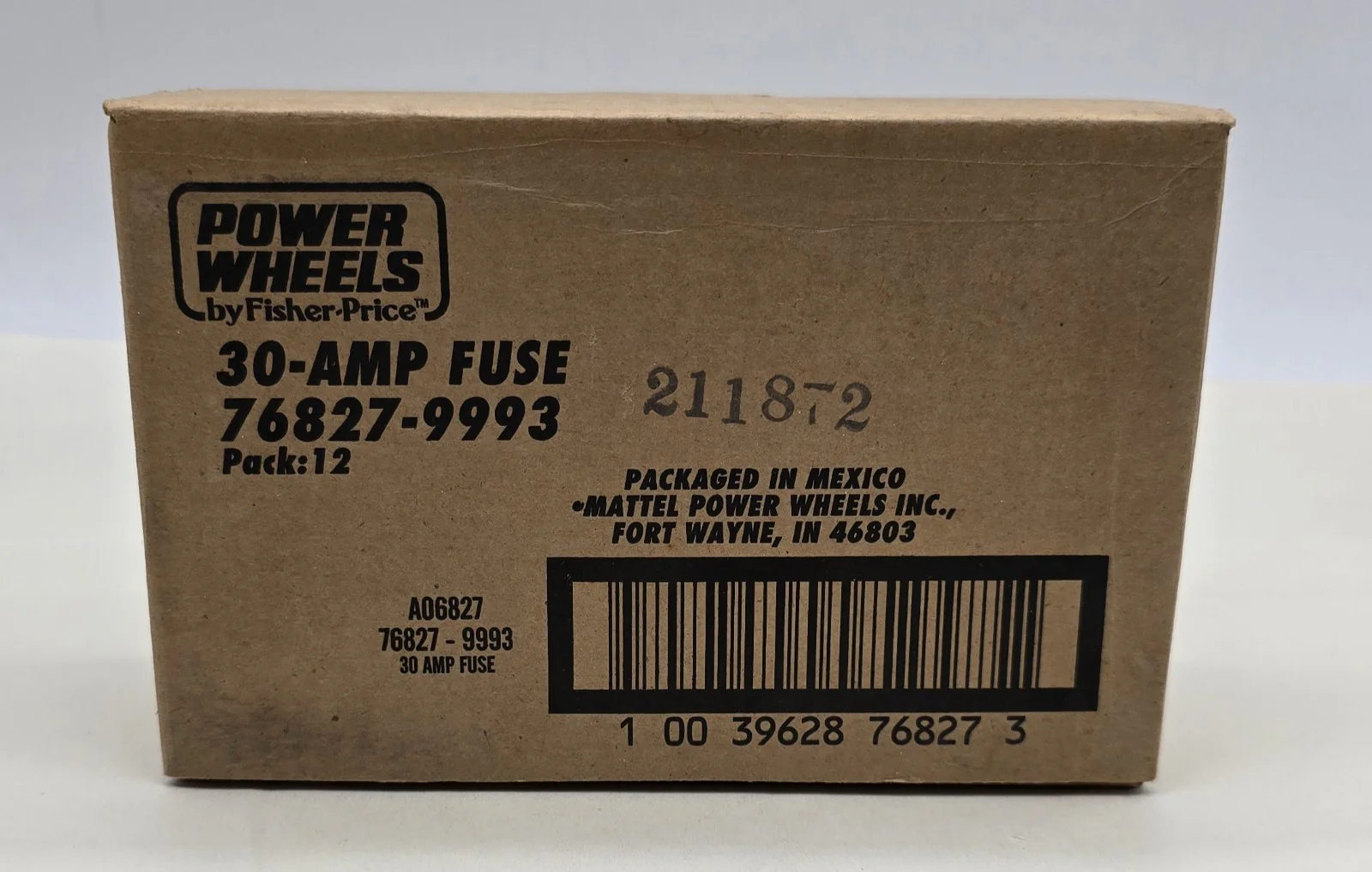 Power Wheels Fisher 30 Amp Fuse 76827-9993 12 Packs of 4 Fuses - Image 11