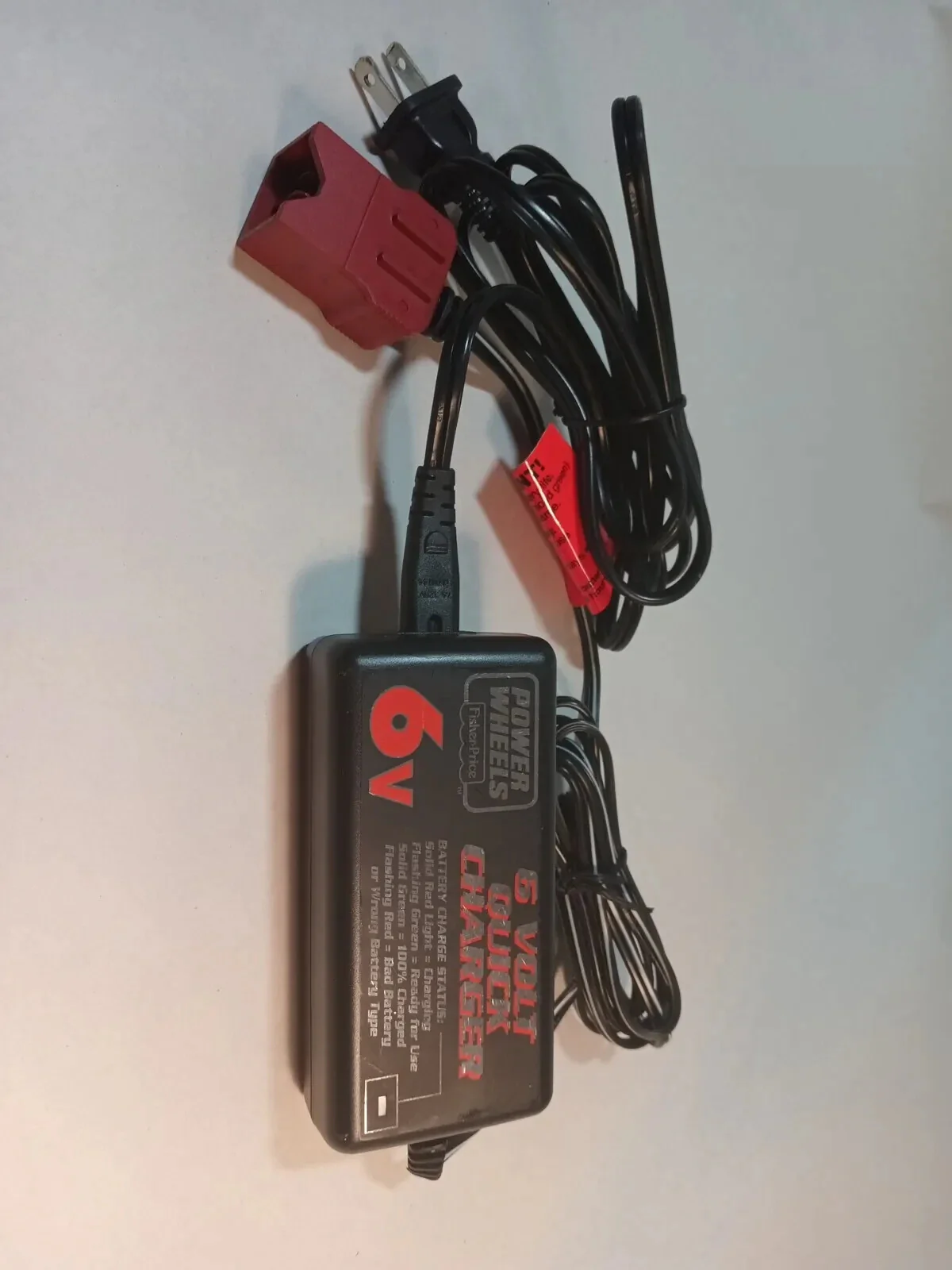 Power Wheels 6V Fast Charge Battery and Charger for Ride-On Cars - Image 2