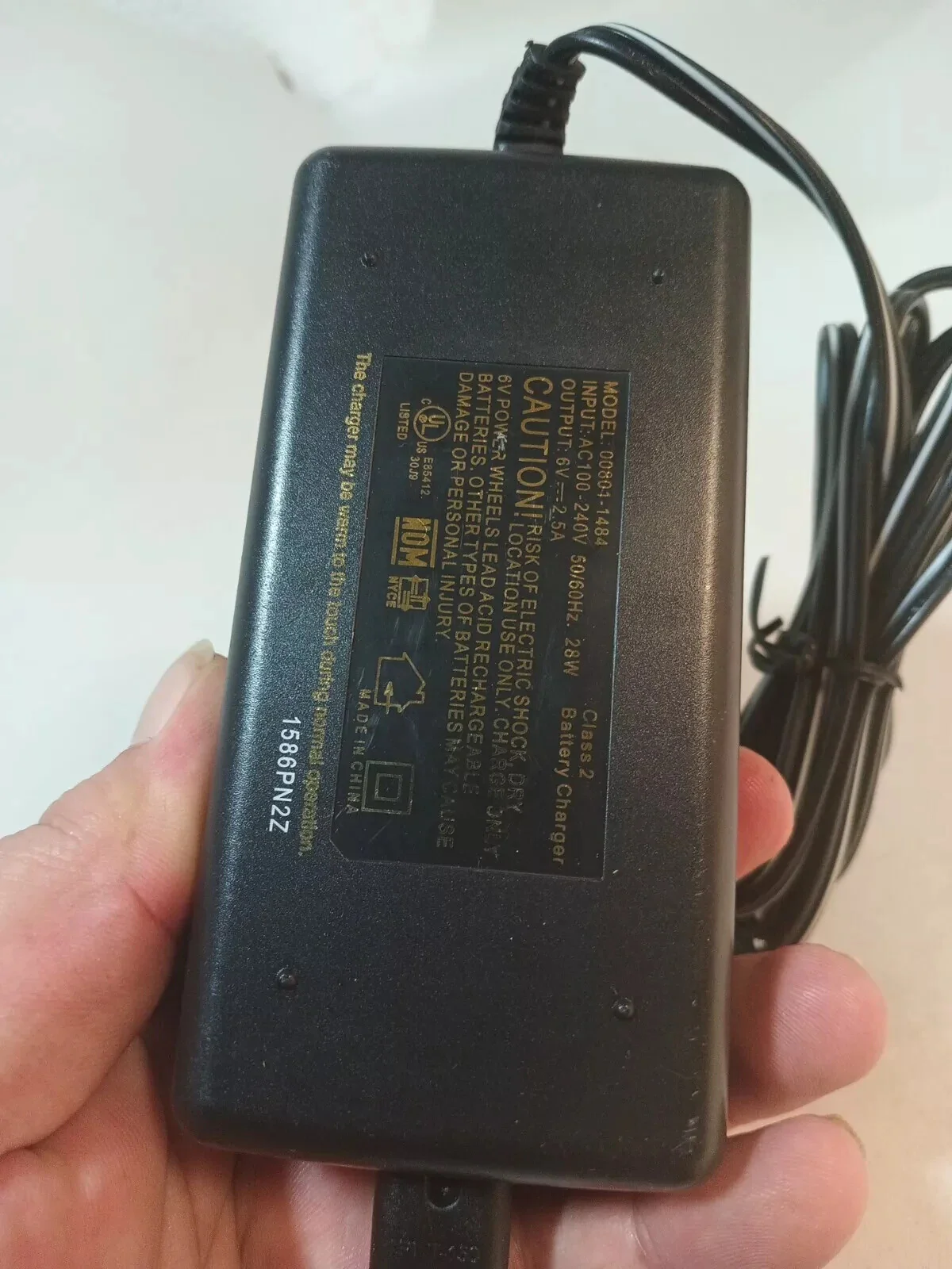 Power Wheels 6V Fast Charge Battery and Charger for Ride-On Cars - Image 3