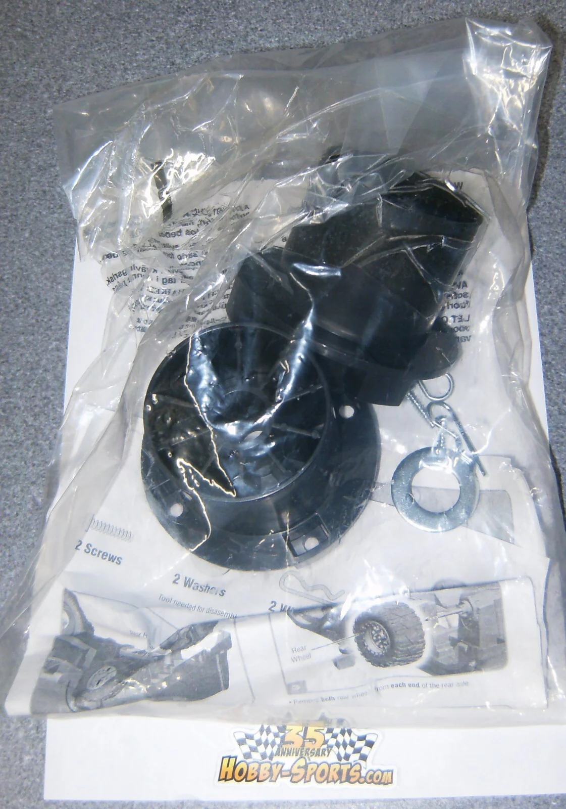 Power Wheels Axle Hardware Kit for F-150 Ride-On Pick-Up Car - Image 3
