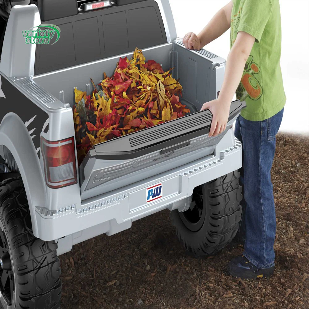 Power Wheels Ford F150 Raptor Electric-Powered Ride-On Truck with Sound Effects - Image 5