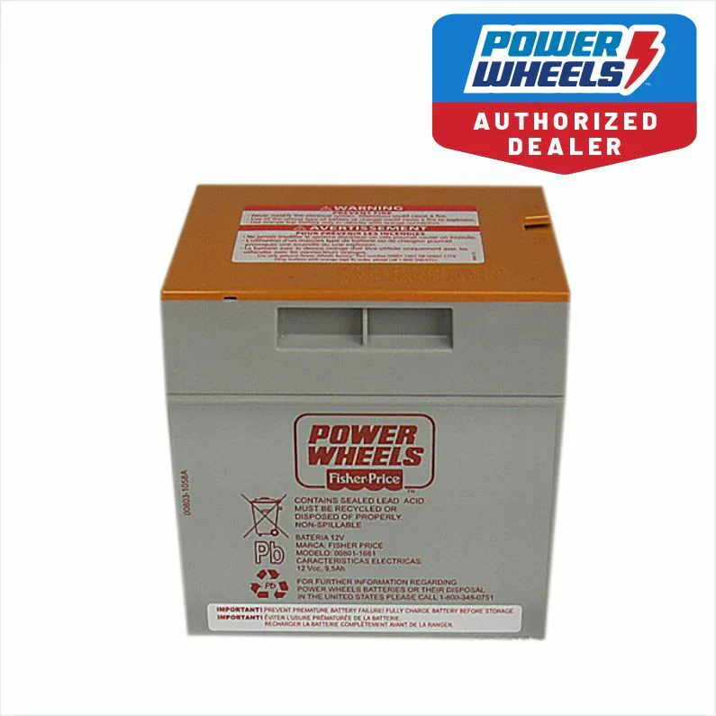 Power Wheels GMF65 Fisher Dream Camper Orange 12 Volt Battery Operated Toy Vehicle